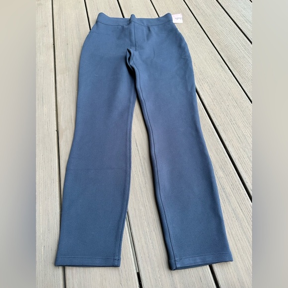 NWT Spanx Perfect Fit Ponte Ankle Pant Navy Blue 20202R size XS career casual - Picture 5 of 9
